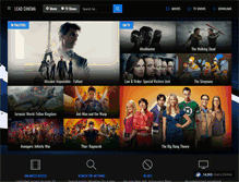 Tablet Screenshot of leadcinema.com